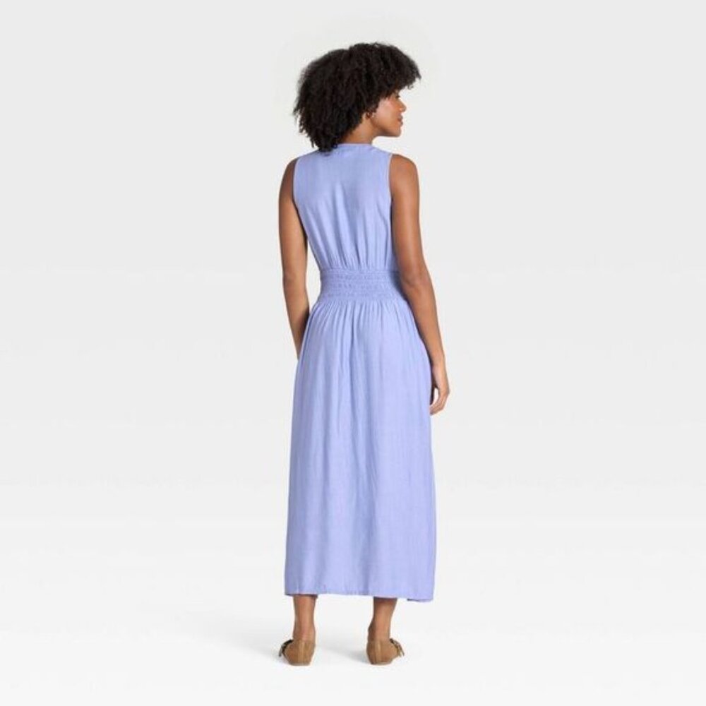 Universal Thread - Women's Button-Front Maxi A-Li… - image 2